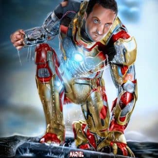 Retrato Iron Man