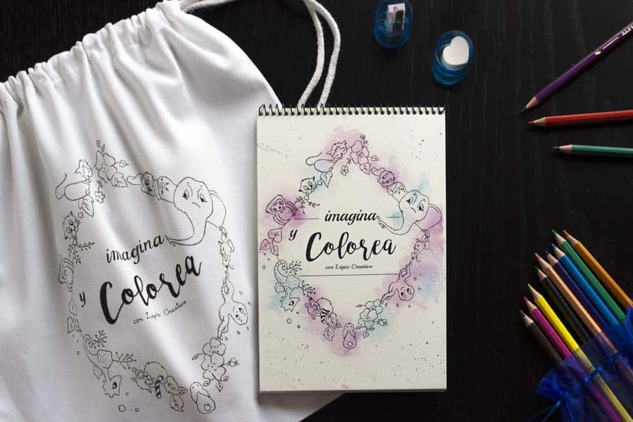 Cuaderno de Dibujos para Colorear - Libro para Colorear