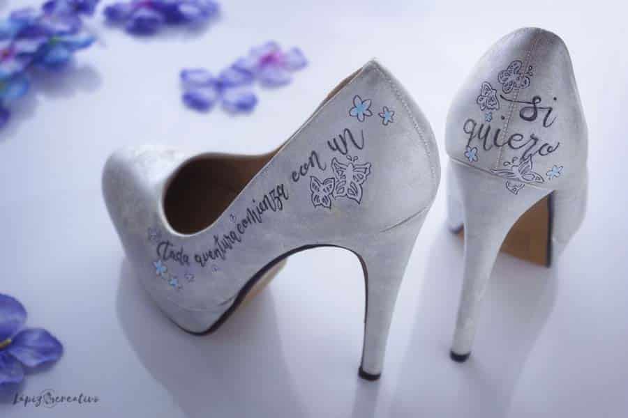 Zapatos de novia _ Si quiero _ Lapiz Creativo